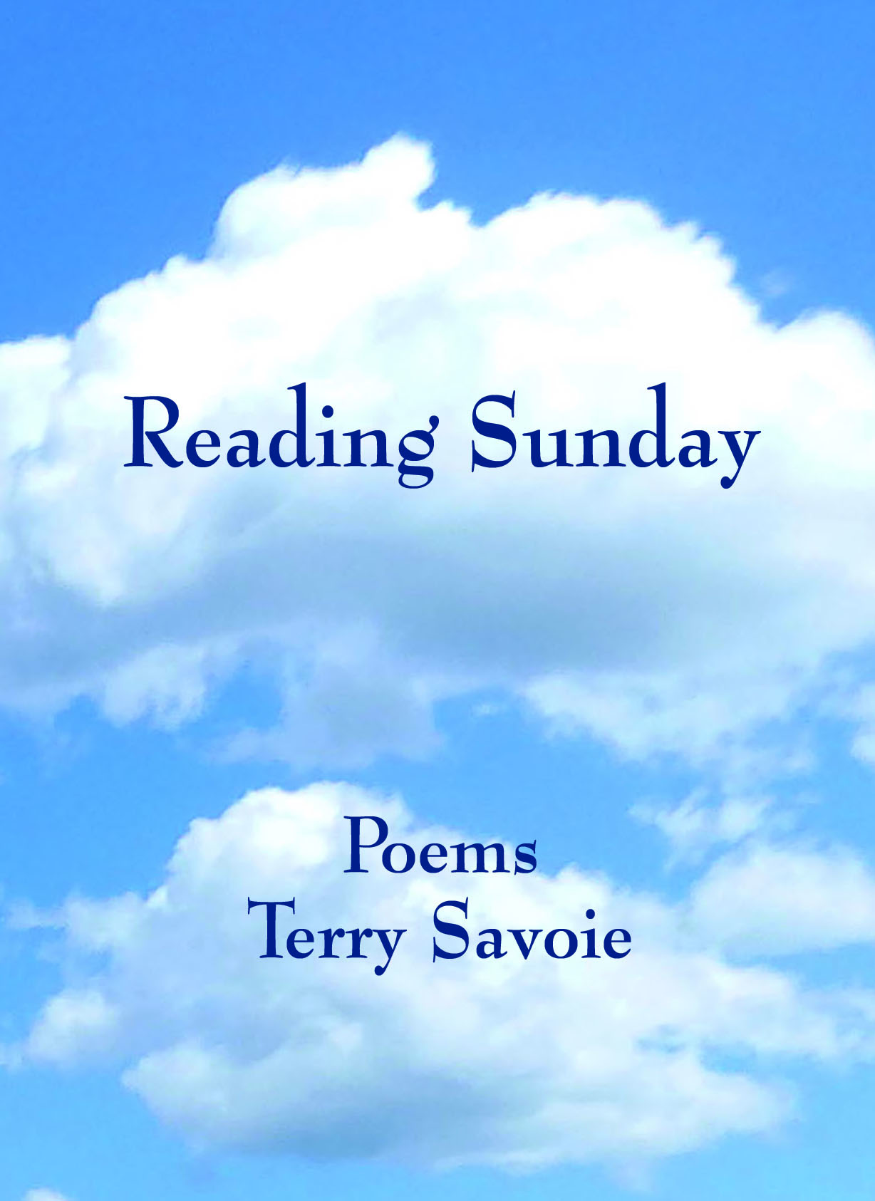 Terry Savoie, Reading Sunday,Poetry, Bright Hill Press,